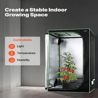 Cort-de-cultivare-pentru-plante-100-x-100-x-200-cm-Oxford-600D-căptușeală-din-folie-Mylar-cu-reflexie-100-fereastră-și-tavă-la-bază
