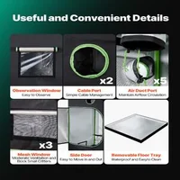 Cort-de-cultivare-pentru-plante-120-x-120-x-200-cm-Oxford-600D-căptușeală-din-folie-Mylar-cu-reflexie-100-fereastră-și-tavă-de-podea