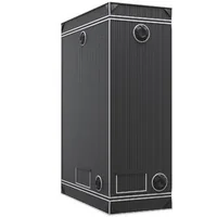 Cort-pentru-cultivare-hidroponică-122-x-61-x-183-cm-Oxford-2000D-căptușeală-din-folie-Milar-100-reflectorizantă-fereastră-tavă-și-husă