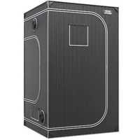 Cort-de-cultivare-hidroponică-122-x-122-x-203-cm-Oxford-2000D-căptușeală-din-milar-100-reflectorizantă-fereastră-tavă-și-husă