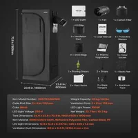 Set-pentru-cultivarea-plantelor-60x60x180-cm-cort-cu-lampă-LED-100-W-spectru-complet-și-ventilație-452-m³-h-milar-600D