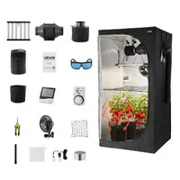 Set-pentru-cultivarea-plantelor-100x100x200-cm-cort-cu-lampă-LED-320-W-spectru-complet-și-ventilație-de-198-m³-h-milar-600D