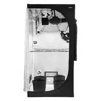Set-pentru-cultivarea-plantelor-100x100x200-cm-cort-cu-lampă-LED-320-W-spectru-complet-și-ventilație-de-198-m³-h-milar-600D