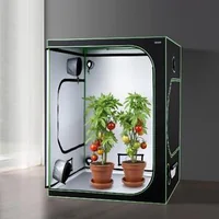 Cort-pentru-cultivarea-plantelor-150x150x200-cm-milar-600D-5-deschideri-de-ventilație-fereastră-și-tavă-detașabilă