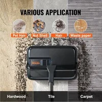 Mătură-manuală-pentru-covoare-și-suprafețe-dure-lățime-de-lucru-de-20-cm-rezervor-de-300-ml-cap-rotativ-180-fără-alimentare-cu-pieptene