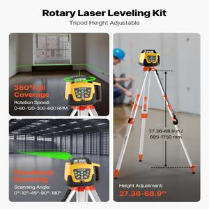 Nivelator-laser-rotativ-set-cu-trepied-și-riglă-de-nivelare-rază-verde-520-nm-rază-de-acțiune-500-m-autonivelare-3-IP54
