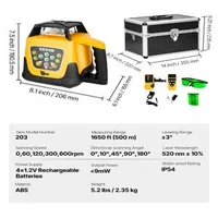 Nivelă-laser-rotativă-set-fără-trepied-rază-verde-520-nm-rază-de-acțiune-500-m-cu-receptor-0-600-rpm-autonivelare-3-IP54
