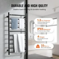 Riglă-electrică-de-încălzire-pentru-prosoape-10-bare-1000-x-500-x-102-mm-neagră-afișaj-LED-5-trepte-50-70-C-timer-1-8-h-IPX5
