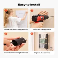 Racord-electric-pentru-prosoape-încălzite-cu-12-bare-aliaj-de-aluminiu-550-x-1025-mm-ecran-tactil-temporizator-1-8-h-sau-regim-permanent-IPX4