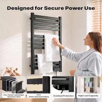 Racord-electric-pentru-prosoape-încălzite-cu-12-bare-aliaj-de-aluminiu-550-x-1025-mm-ecran-tactil-temporizator-1-8-h-sau-regim-permanent-IPX4