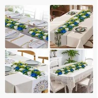 Bile-decorative-artificiale-colorate-pentru-decorarea-meselor-10-bucăți-albastru-și-alb-dimensiune-50-x-22-x-12-cm-trandafiri-din-textile