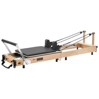 Reformer-Pilates-2-4-m-pliabil-cadru-din-arțar-alb-fără-turn-vertical-până-la-181-kg-6-arcuri-jump-board-și-cutie-pentru-ședere