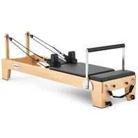 Reformer-Pilates-2-4-m-pliabil-cadru-din-arțar-alb-fără-turn-vertical-până-la-181-kg-6-arcuri-jump-board-și-cutie-de-șezut