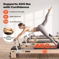 Reformer-Pilates-2-4-m-pliabil-cadru-din-lemn-de-cauciuc-fără-turn-până-la-181-kg-5-arcuri-jump-board-și-spătar-reglabil