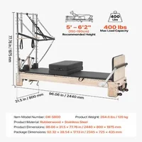 Reformer-Pilates-cu-semicoloană-2-4-m-cadru-din-lemn-de-cauciuc-5-arcuri-jump-board-și-cutie-pentru-șezut-sarcină-până-la-181-kg