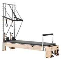 Reformer-Pilates-cu-semicoloană-2-4-m-cadru-din-lemn-de-cauciuc-5-arcuri-jump-board-și-cutie-pentru-șezut-sarcină-până-la-181-kg