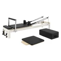 Reformer-Pilates-2-3-m-cadru-din-aluminiu-nedezmembrabil-fără-tower-5-arcuri-codificate-cromatic-platformă-de-sărituri-și-cutie-pentru-șezut