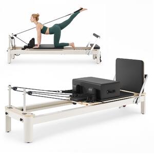 Reformer-Pilates-2-3-m-cadru-din-aluminiu-nedezmembrabil-fără-tower-5-arcuri-codificate-cromatic-platformă-de-sărituri-și-cutie-pentru-șezut