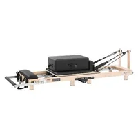 Reformer-Pilates-2-3-m-pliabil-cadru-din-lemn-de-arbore-de-cauciuc-fără-tower-5-arcuri-cu-3-niveluri-de-rezistență-și-platformă-cu-săritură