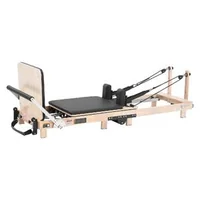 Reformer-Pilates-2-3-m-pliabil-cadru-din-lemn-de-arbore-de-cauciuc-fără-tower-5-arcuri-cu-3-niveluri-de-rezistență-și-platformă-cu-săritură