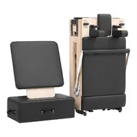 Reformer-Pilates-2-3-m-pliabil-cadru-din-lemn-de-arbore-de-cauciuc-fără-tower-5-arcuri-cu-3-niveluri-de-rezistență-și-platformă-cu-săritură