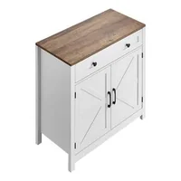 Dulap-pentru-zona-de-cafea-75x37-5x80-cm-alb-cu-maro-1-sertar-și-2-uși-glisante-rafturi-cu-3-poziții