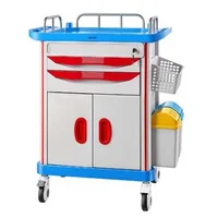 Cărucior-medical-cu-dulap-și-două-sertare-capacitate-de-până-la-110-kg-înălțime-fixă-1020-mm-roți-pivotante-de-blocare-la-360-distribuitor