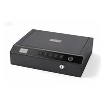 Seif-biometric-pentru-arme-scurte-cu-Bluetooth-pentru-2-arme-și-2-încărcătoare-4-moduri-de-acces-oțel-Q235-iluminare-negru