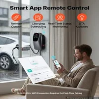 Stație-de-încărcare-pentru-vehicul-electric-11kW-trifazată-Type-2-CEE-16A-cu-aplicație-și-afișaj-digital