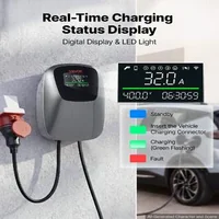 Stație-de-încărcare-pentru-vehicul-electric-22kW-trifazată-Type-2-CEE-32A-cu-aplicație-și-afișaj-digital