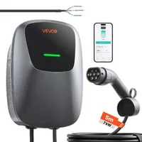 Stație-de-încărcare-pentru-vehicule-electrice-de-7kW-monofazată-Type-2-cablu-de-5-m-cu-aplicație-și-indicator-LED