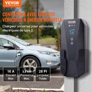 Încărcător-portabil-pentru-vehicule-electrice-Type-2-16A-3-7-kW-fișă-CEE-7-7-cablu-8-6-m-cu-afișaj-LCD-IP66