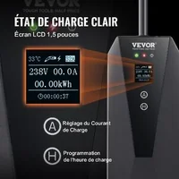 Încărcător-portabil-pentru-vehicule-electrice-Type-2-16A-3-7-kW-fișă-CEE-7-7-cablu-8-6-m-cu-afișaj-LCD-IP66