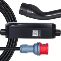 Încărcător-mobil-wallbox-11-kW-16A-Tip-2-trifazat-cablu-8-m-fișă-CEE-16-afișaj-LCD-curent-reglabil-IP66