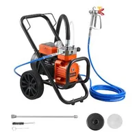 Mașină-de-vopsit-fără-aer-cu-membrană-2000-W-3300-PSI-3-5-l-min-cu-cărucior-și-prelungitor