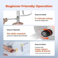 Mașină-de-vopsit-fără-aer-900-W-3300-PSI-cu-cărucior-furtun-15-m-și-5-duze