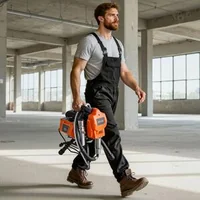 Mașină-de-vopsit-fără-aer-1500-W-3300-PSI-furtun-de-20-m-și-5-duze