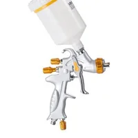 Pistol-de-vopsit-HVLP-cu-alimentare-gravitațională-3-duze-1-3-1-4-1-7-mm-cupă-600-ml-cu-regulator-de-aer