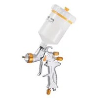 Pistol-de-vopsit-HVLP-cu-alimentare-gravitațională-3-duze-1-3-1-4-1-7-mm-cupă-600-ml-cu-regulator-de-aer