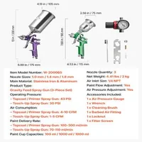 Set-de-3-pistoale-de-vopsit-duze-1-0-1-4-1-8-mm-3-cupe-cu-regulator-de-aer