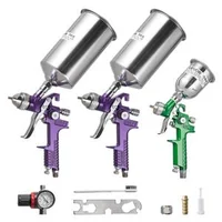 Set-de-3-pistoale-de-vopsit-duze-1-0-1-4-1-8-mm-3-cupe-cu-regulator-de-aer